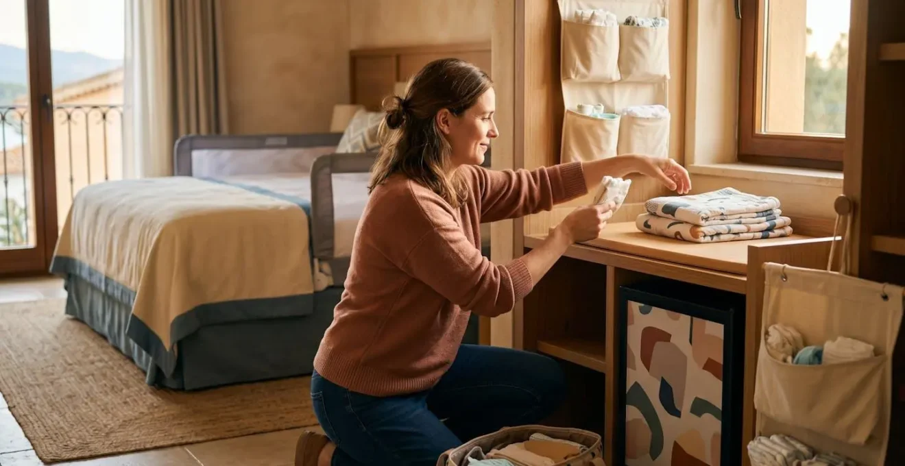 Camera familiare con dotazioni complete per bambini piccoli
